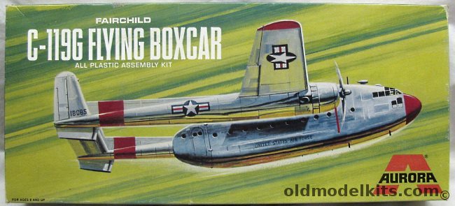 Aurora 1/77 C-119G Flying Boxcar, 393-250 plastic model kit